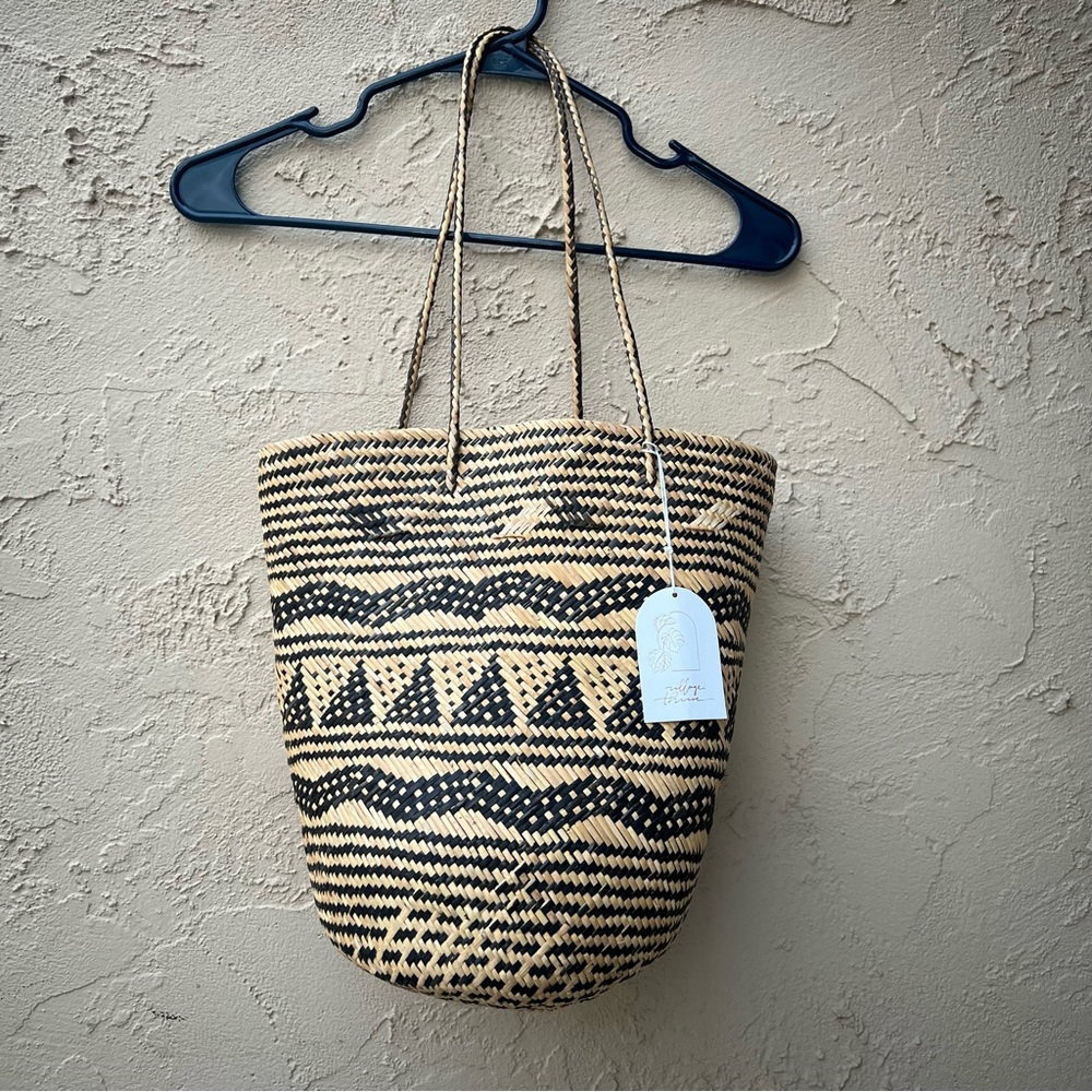 Beautiful woven bag! Village Thrive bag.